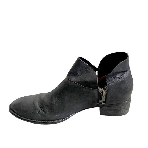 SEYCHELLES Leather Cut-Out Ankle Boots Black 9.5 - Picture 5 of 13